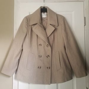 NEW Winter Jacket, Tan, Size Large